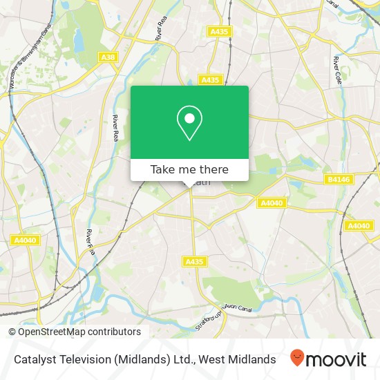 Catalyst Television (Midlands) Ltd. map