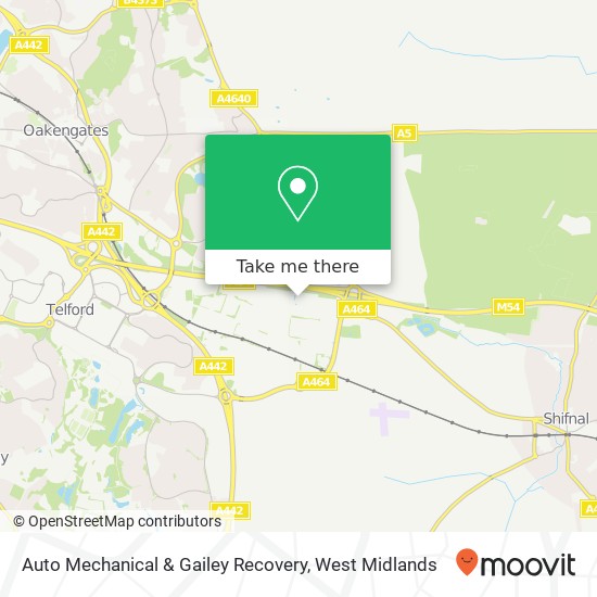 Auto Mechanical & Gailey Recovery map