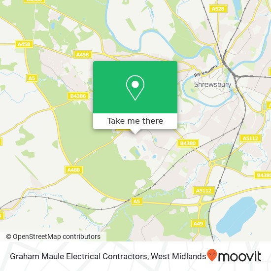 Graham Maule Electrical Contractors map