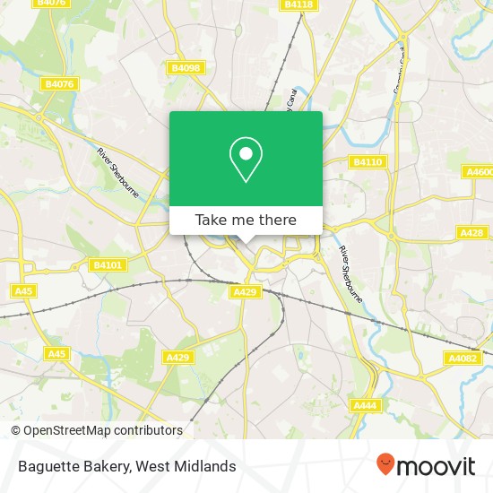 Baguette Bakery map