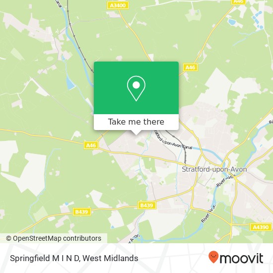 Springfield M I N D map