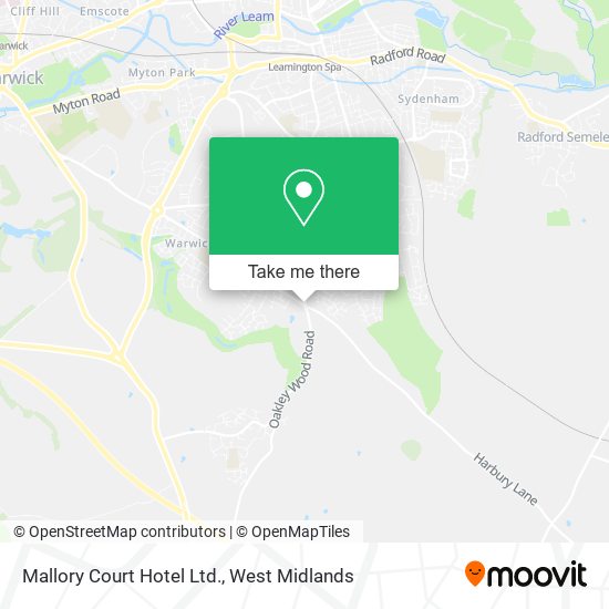 Mallory Court Hotel Ltd. map