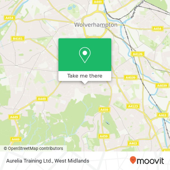 Aurelia Training Ltd. map