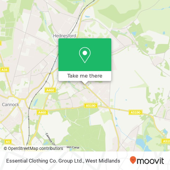 Essential Clothing Co. Group Ltd. map