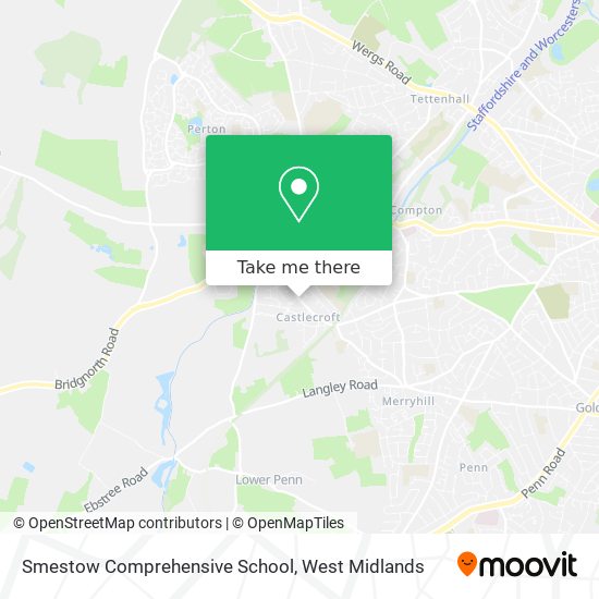 Smestow Comprehensive School map