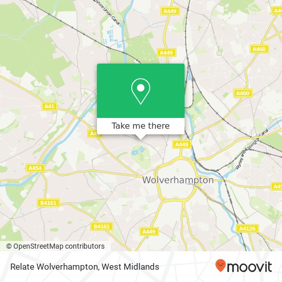 Relate Wolverhampton map