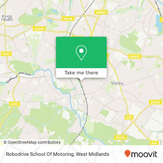 Robodrive School Of Motoring map