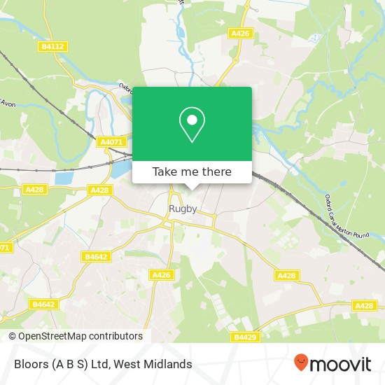 Bloors (A B S) Ltd map