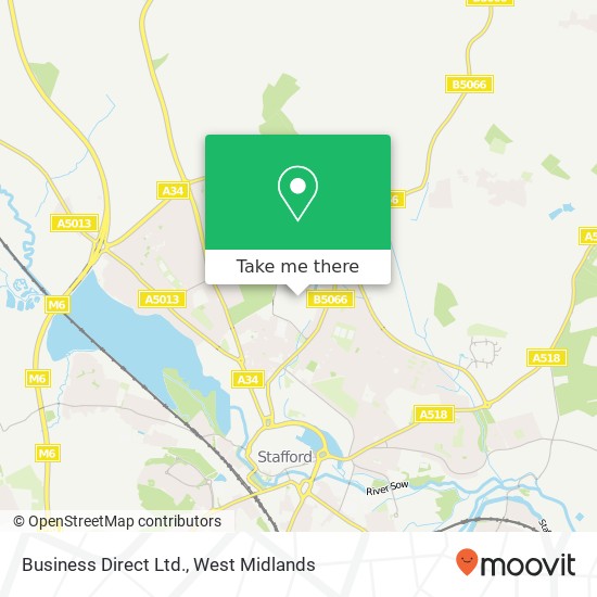 Business Direct Ltd. map