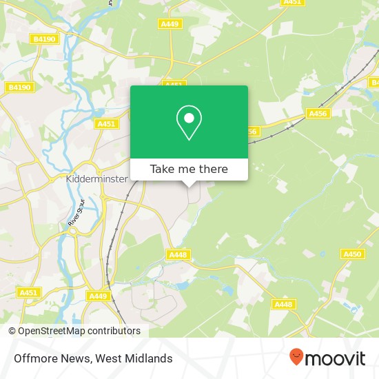 Offmore News map