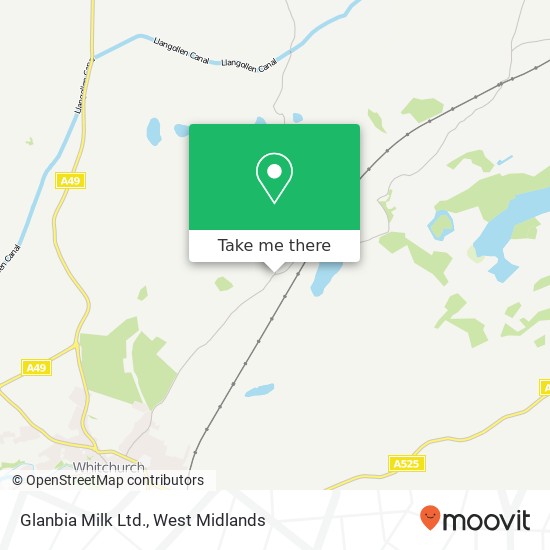 Glanbia Milk Ltd. map