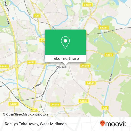 Rockys Take-Away map