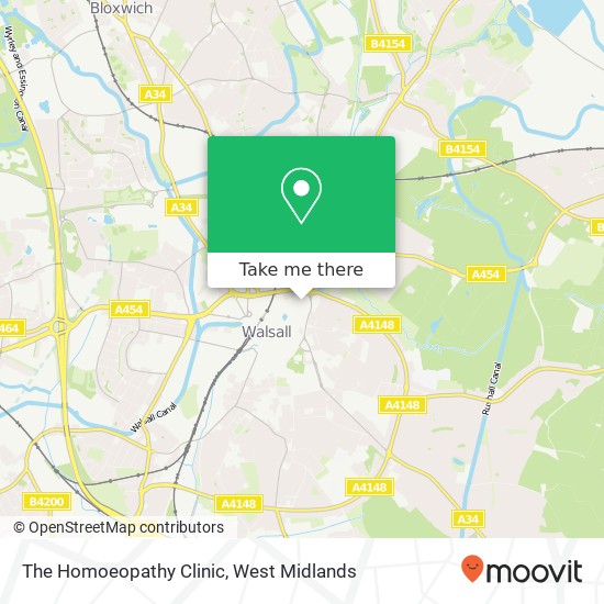 The Homoeopathy Clinic map