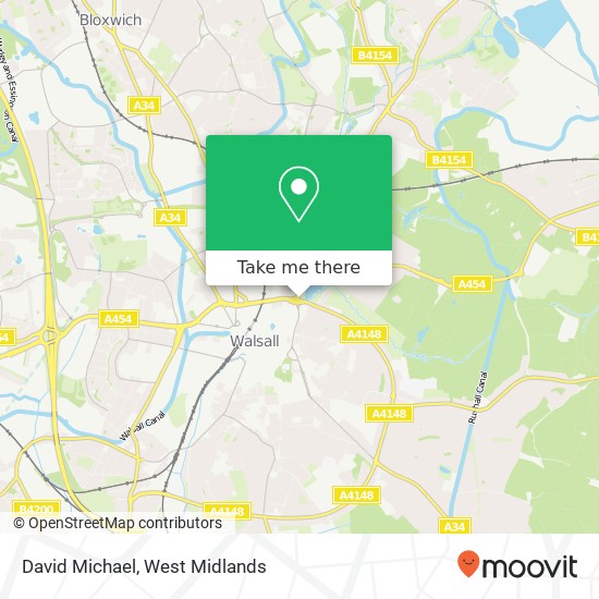 David Michael map