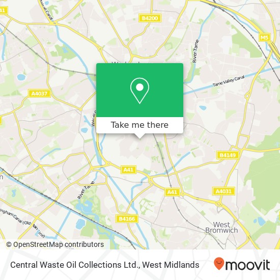Central Waste Oil Collections Ltd. map