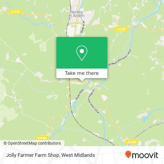 Jolly Farmer Farm Shop map