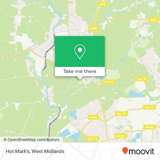 Hot Mark's map