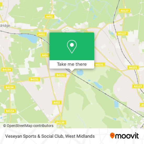 Veseyan Sports & Social Club map