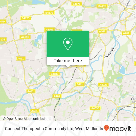 Connect Therapeutic Community Ltd map