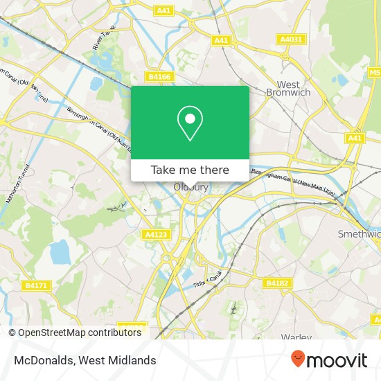 McDonalds map