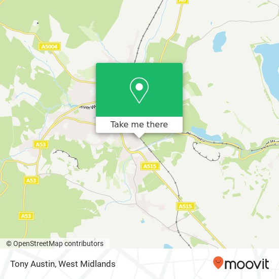 Tony Austin map