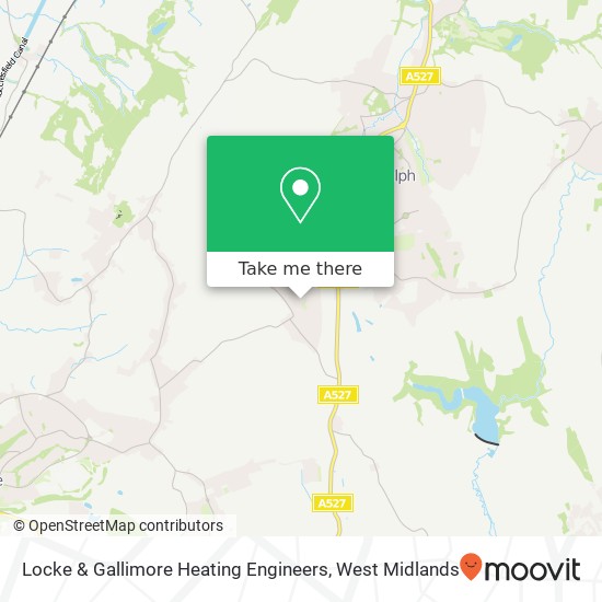 Locke & Gallimore Heating Engineers map