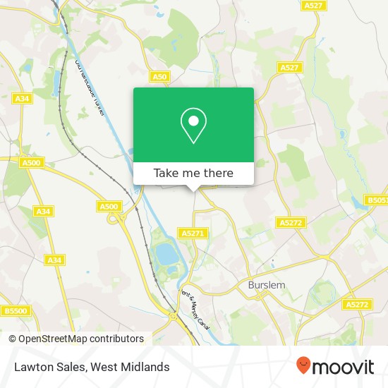 Lawton Sales map
