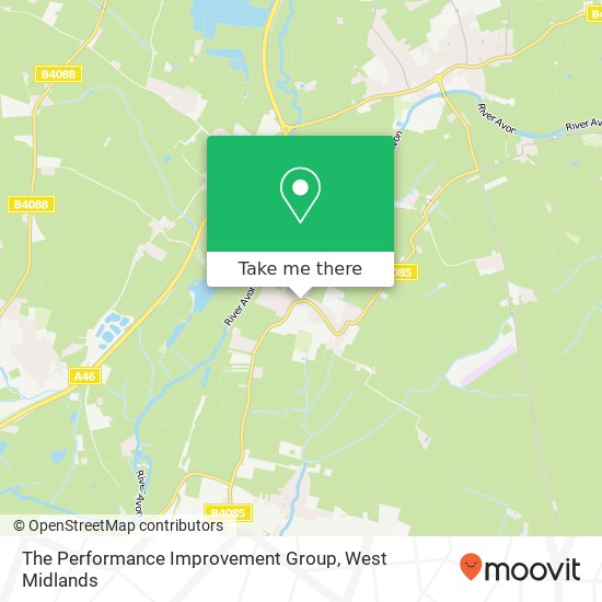 The Performance Improvement Group map