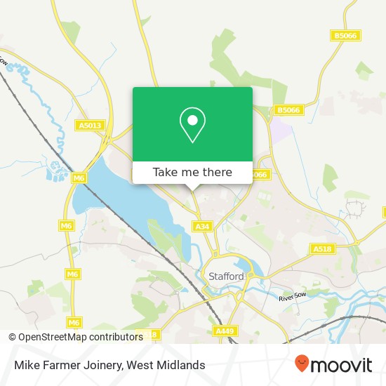Mike Farmer Joinery map