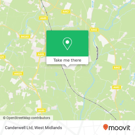 Canderwell Ltd map