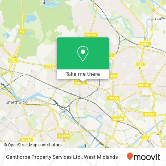 Ganthorpe Property Services Ltd. map