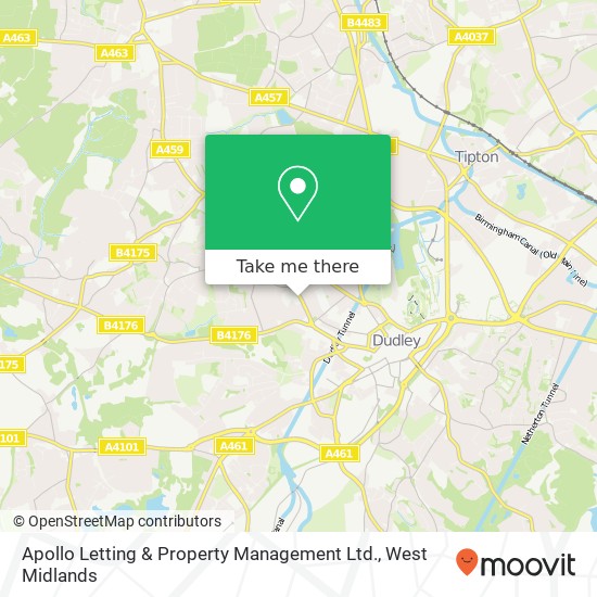 Apollo Letting & Property Management Ltd. map