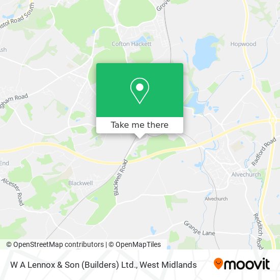 W A Lennox & Son (Builders) Ltd. map
