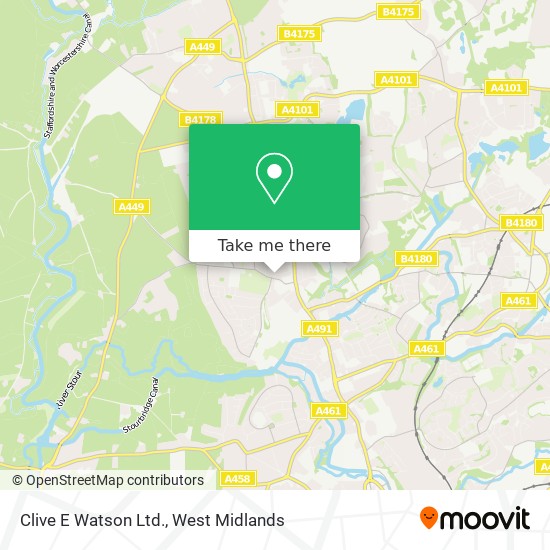 Clive E Watson Ltd. map