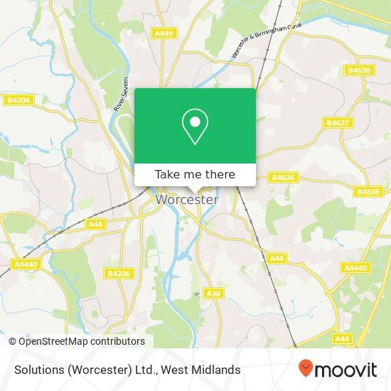 Solutions (Worcester) Ltd. map