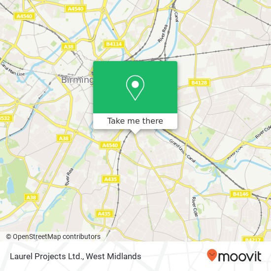 Laurel Projects Ltd. map