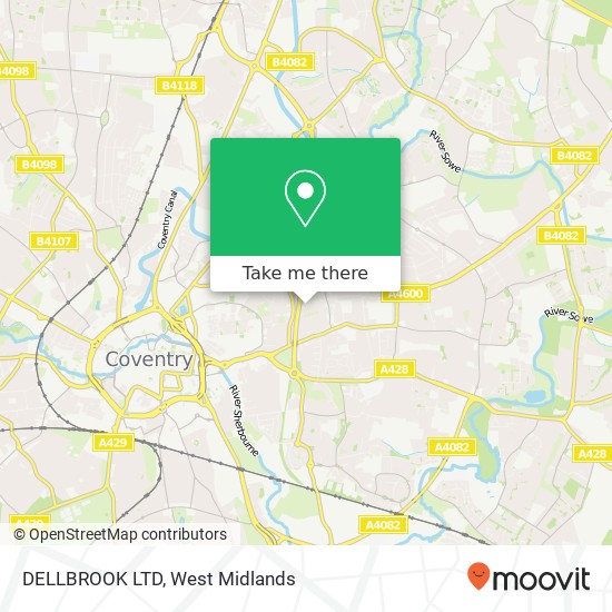 DELLBROOK LTD map