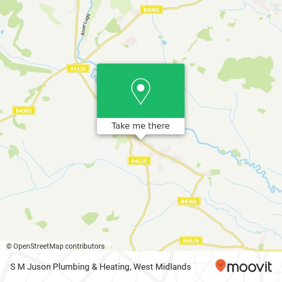 S M Juson Plumbing & Heating map