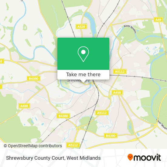 Shrewsbury County Court map