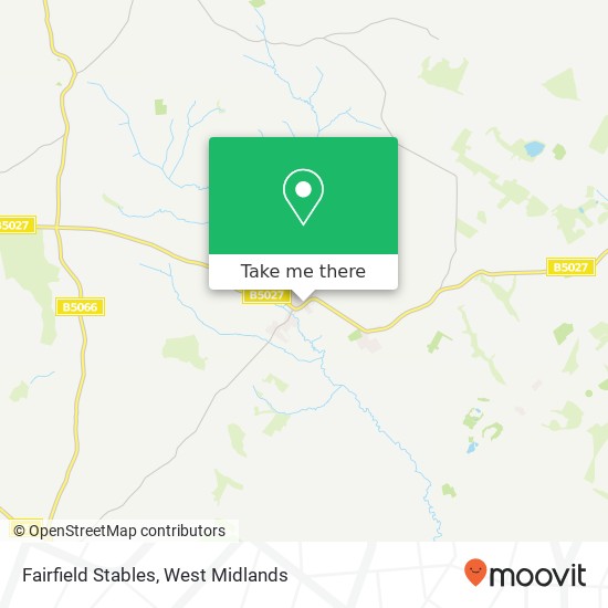 Fairfield Stables map