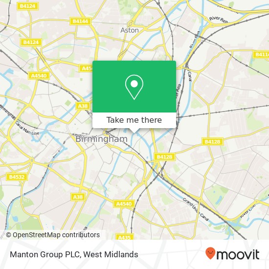 Manton Group PLC map