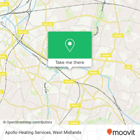 Apollo Heating Services map