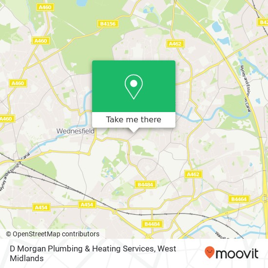 D Morgan Plumbing & Heating Services map