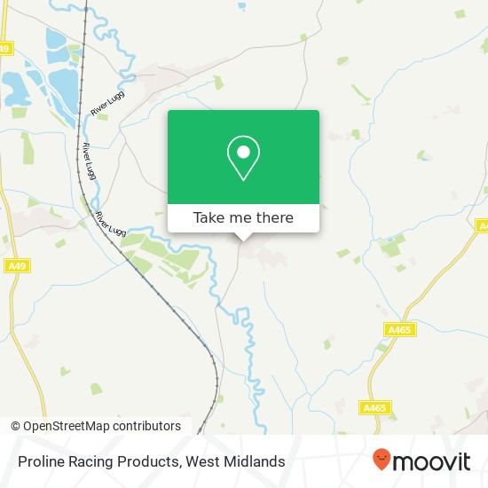 Proline Racing Products map