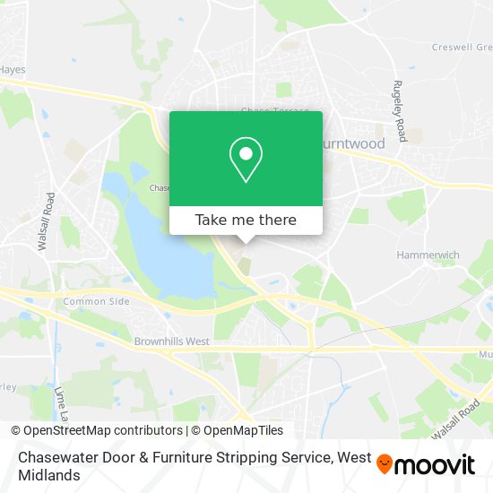 Chasewater Door & Furniture Stripping Service map
