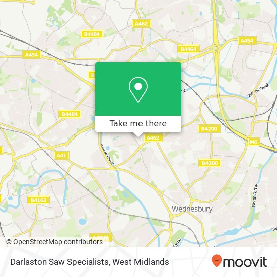 Darlaston Saw Specialists map