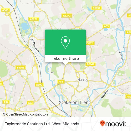 Taylormade Castings Ltd. map