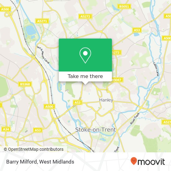 Barry Milford map