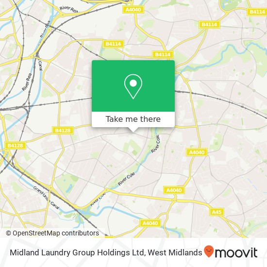 Midland Laundry Group Holdings Ltd map