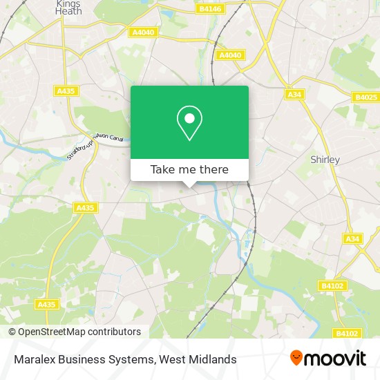 Maralex Business Systems map